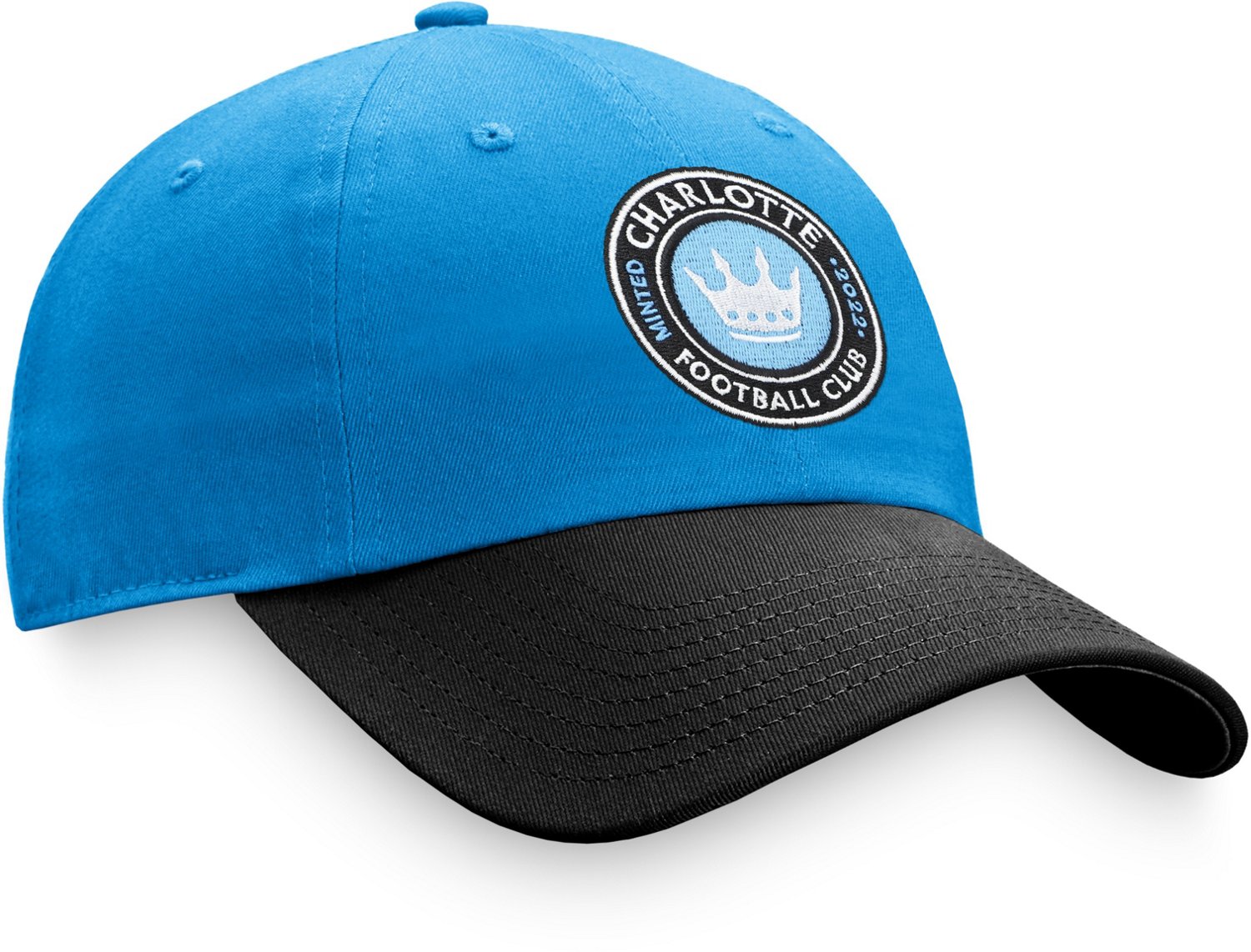 Fanatics Men's Charlotte FC Fundamental Adjustable Snapbuckle Cap - view number 4