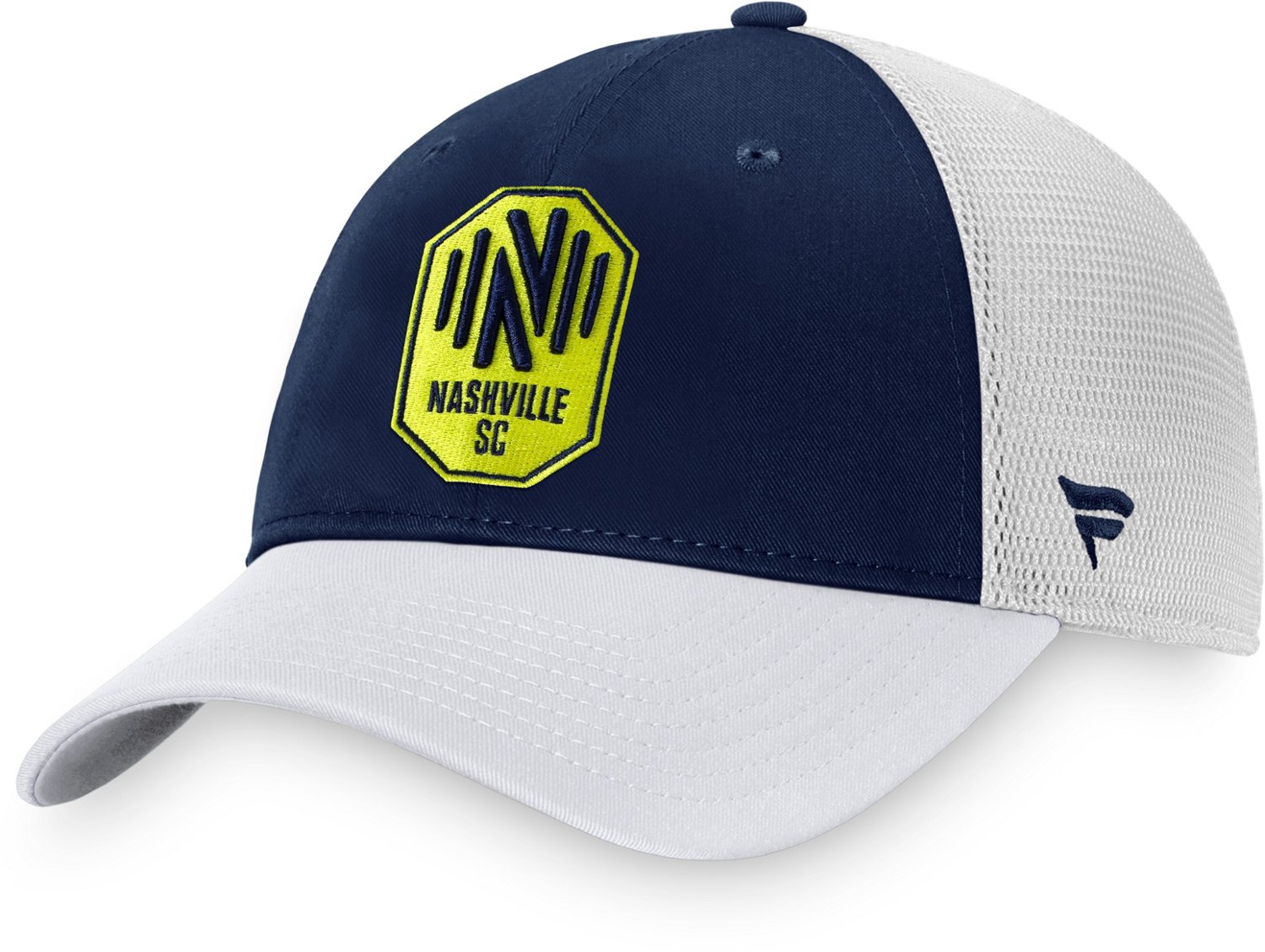 Fanatics Nashville SC Core Unstructured Adjustable Snapback Trucker Cap - view number 3