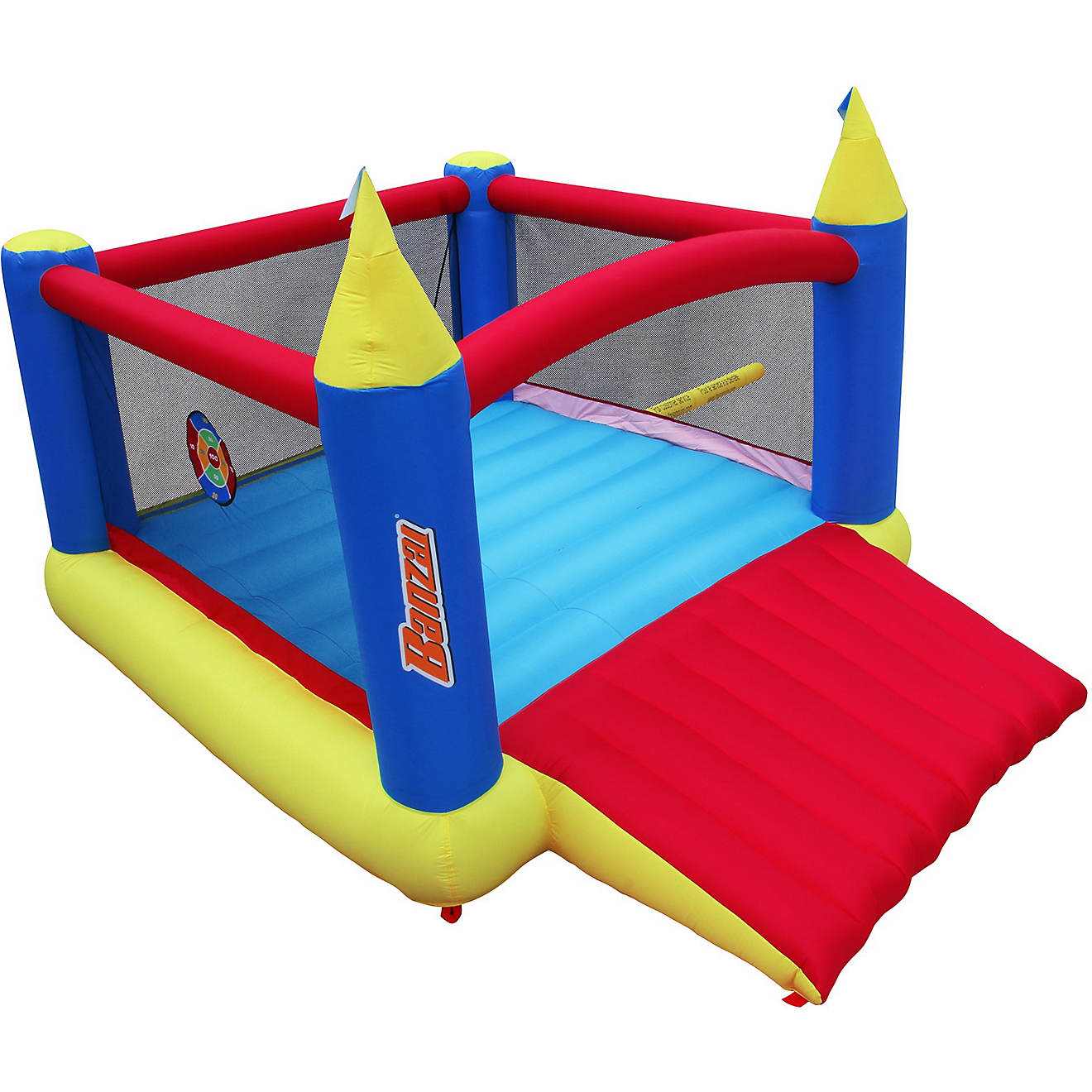 Banzai Slide 'N Score Activity Bouncer Inflatable Bounce House                                                                   - view number 1