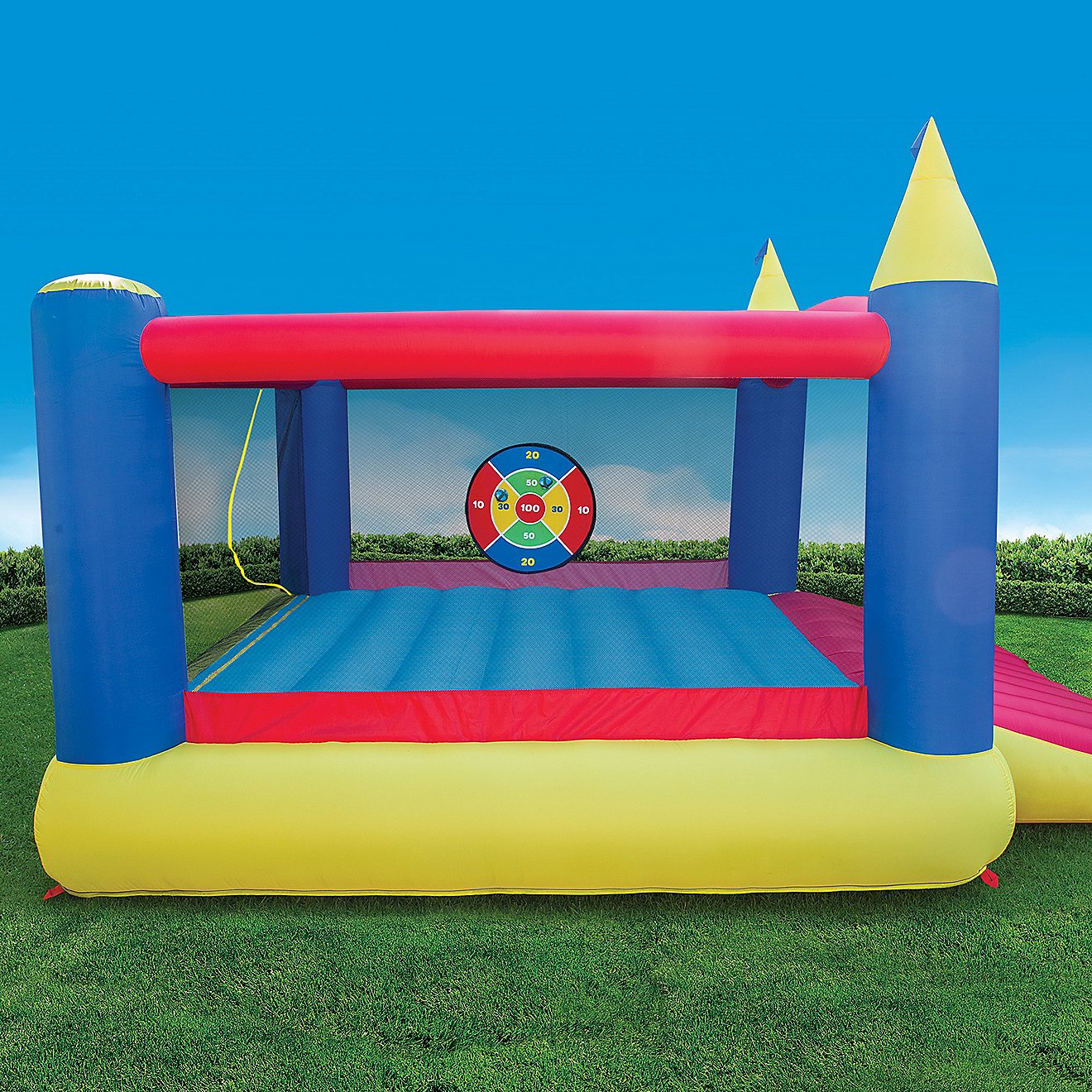 Banzai Slide 'N Score Activity Bouncer Inflatable Bounce House                                                                   - view number 11