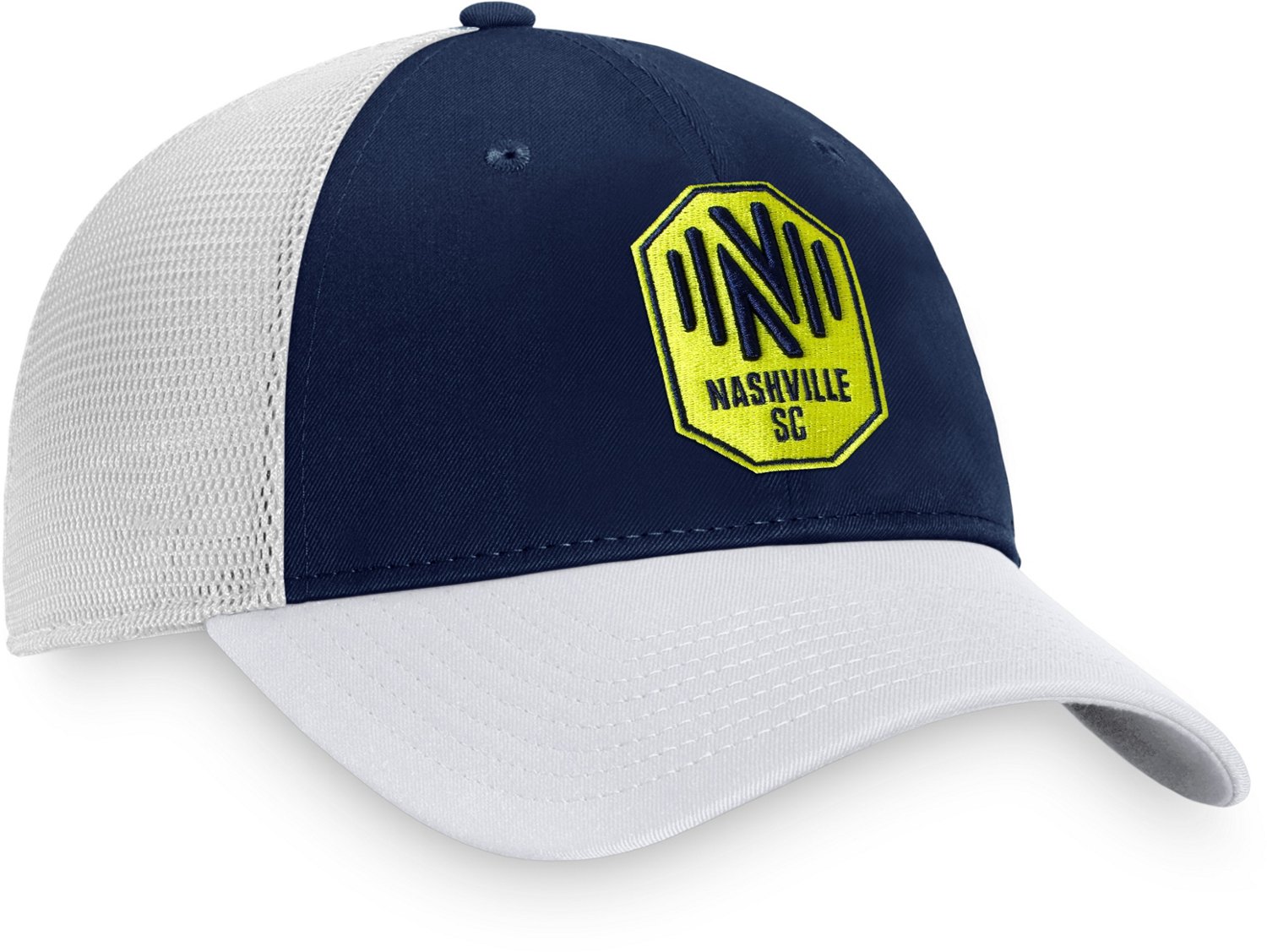 Fanatics Nashville SC Core Unstructured Adjustable Snapback Trucker Cap - view number 5
