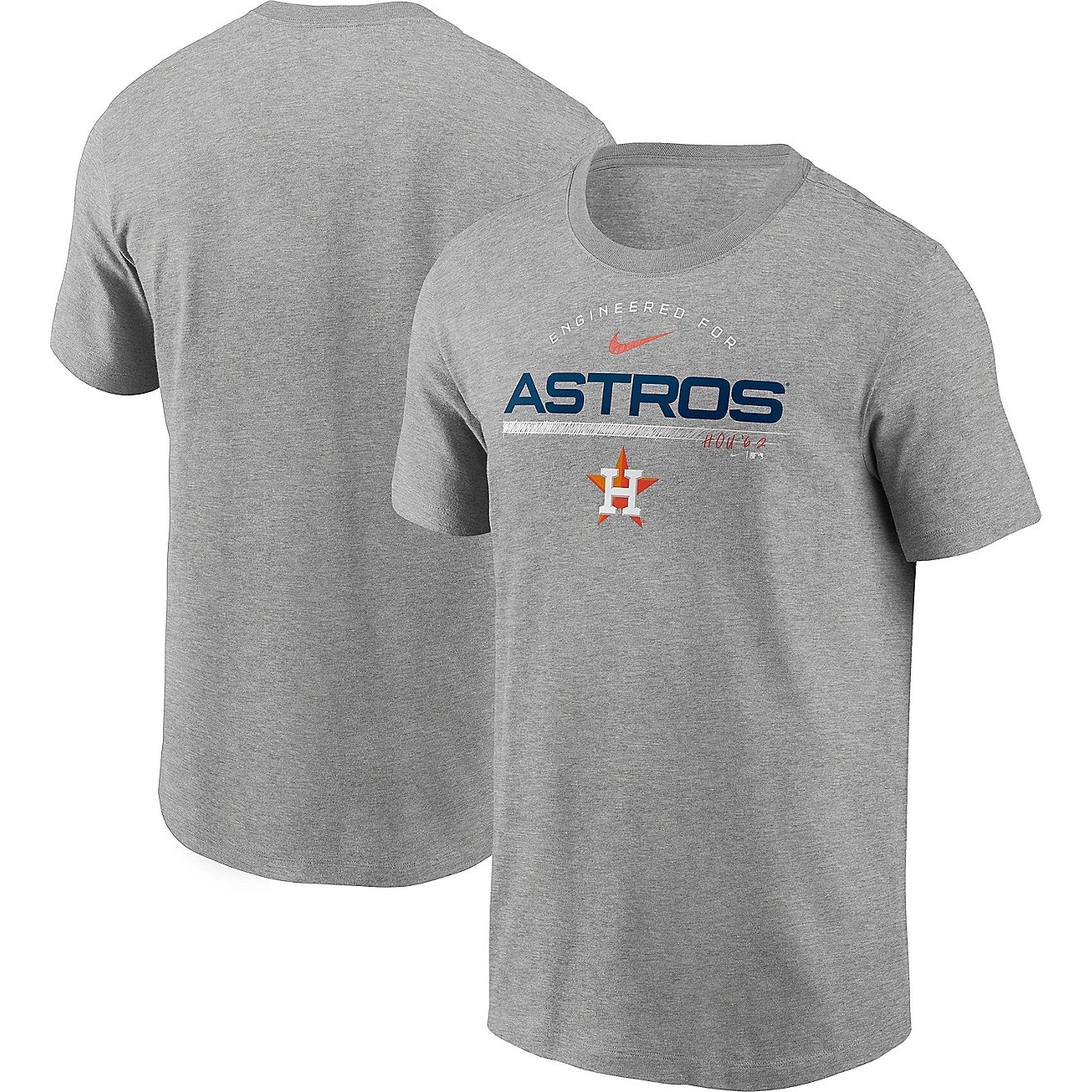Nike Men's Houston Astros Team Engineered T-shirt                                                                                - view number 3