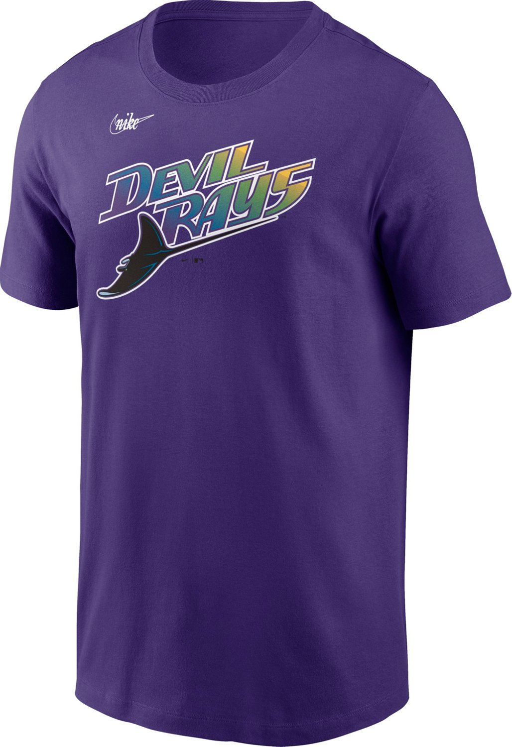 Nike Men's Tampa Bay Rays Coop Wordmark Graphic T-shirt