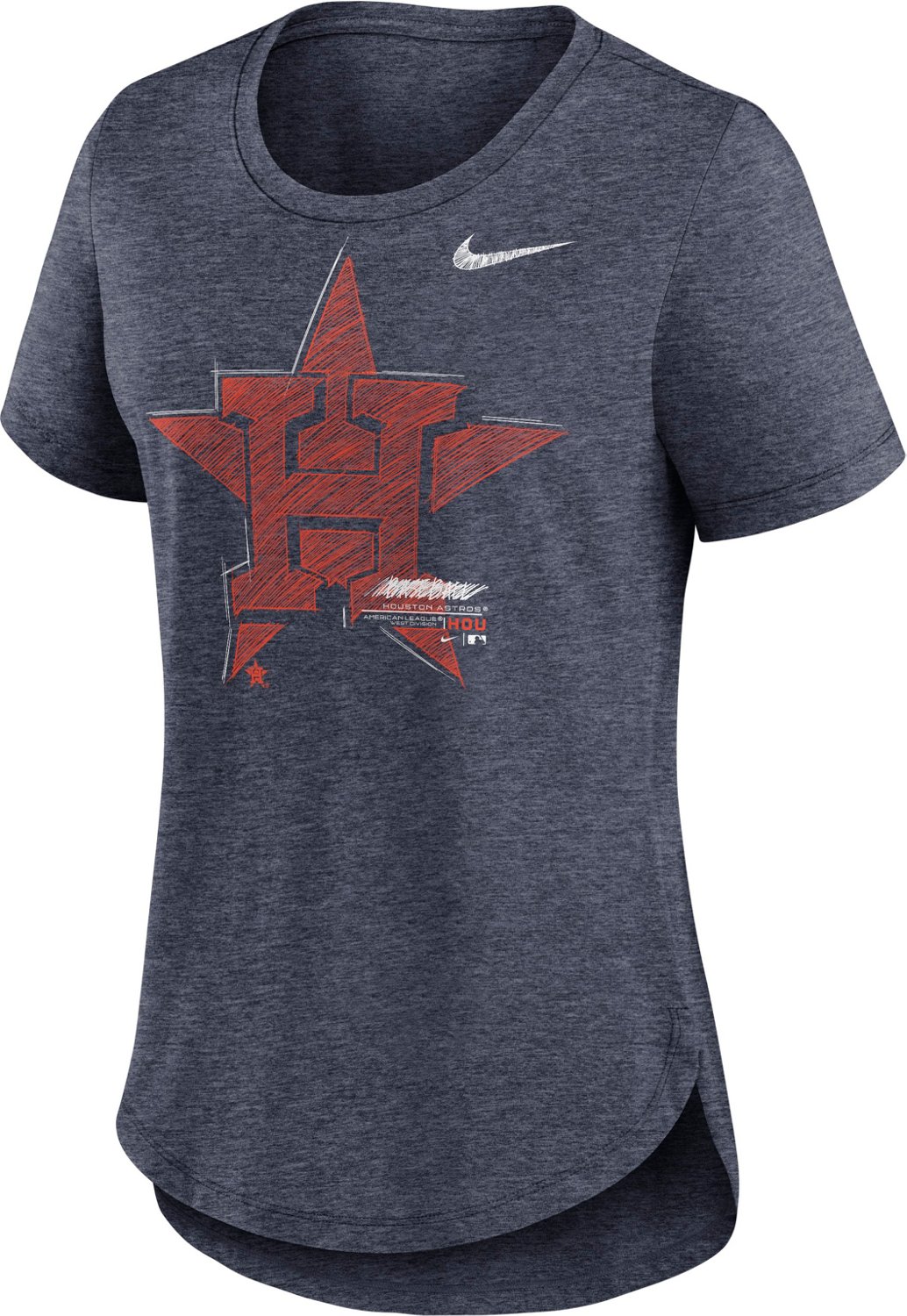 Nike Women's Houston Astros Team Touch Tribend T-shirt | Academy