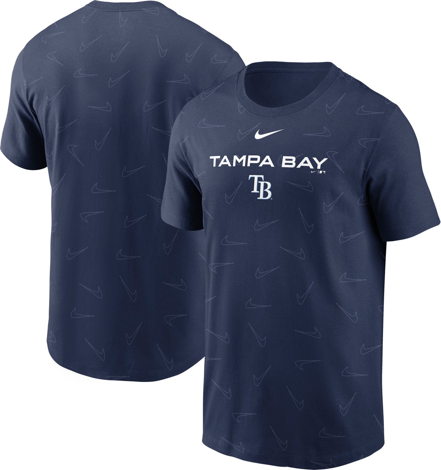 Nike Men's Tampa Bay Rays Top Line Up Fashion Tshirt Academy