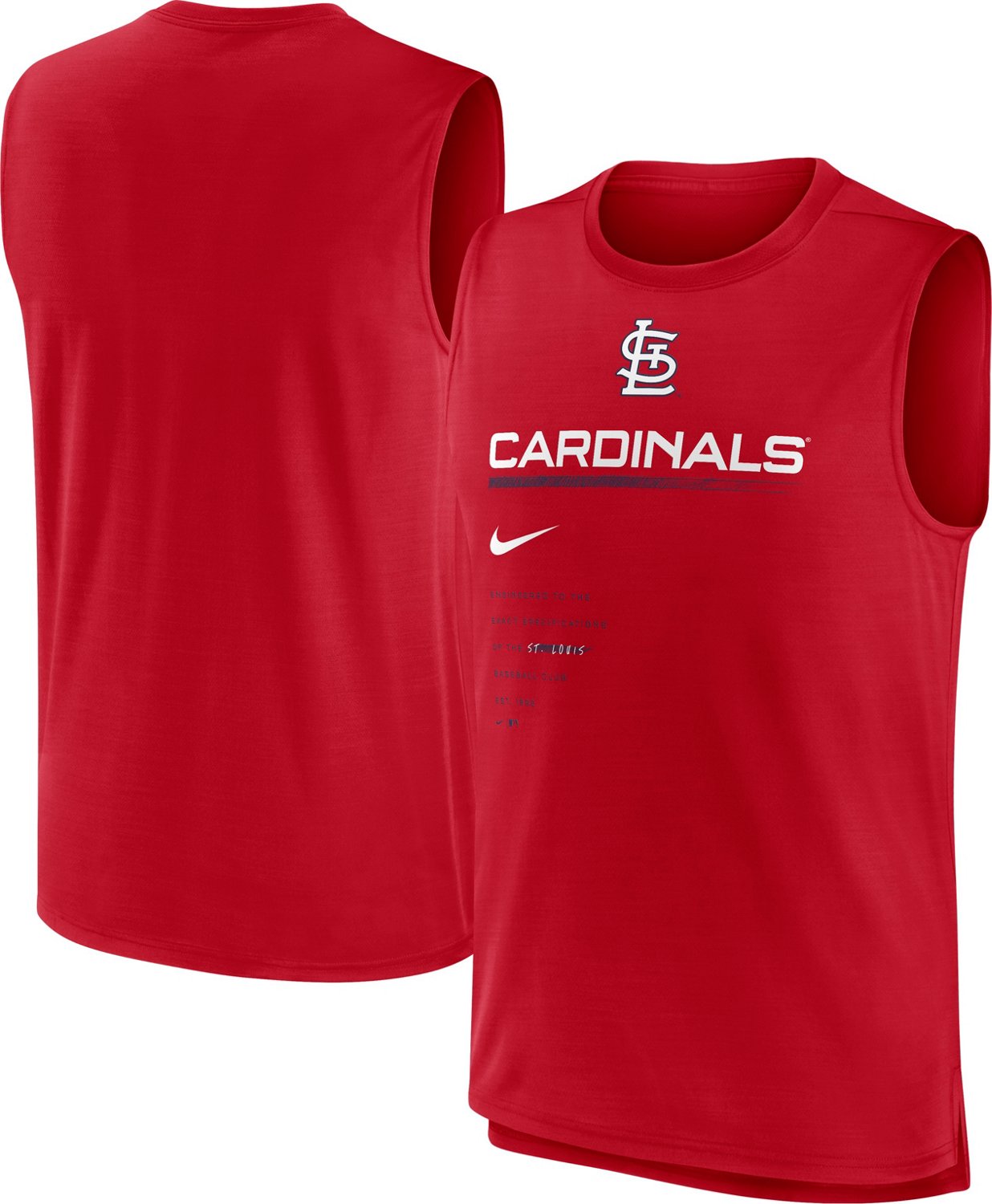 Nike Men's St. Louis Cardinals Exceed Sleeveless T-shirt