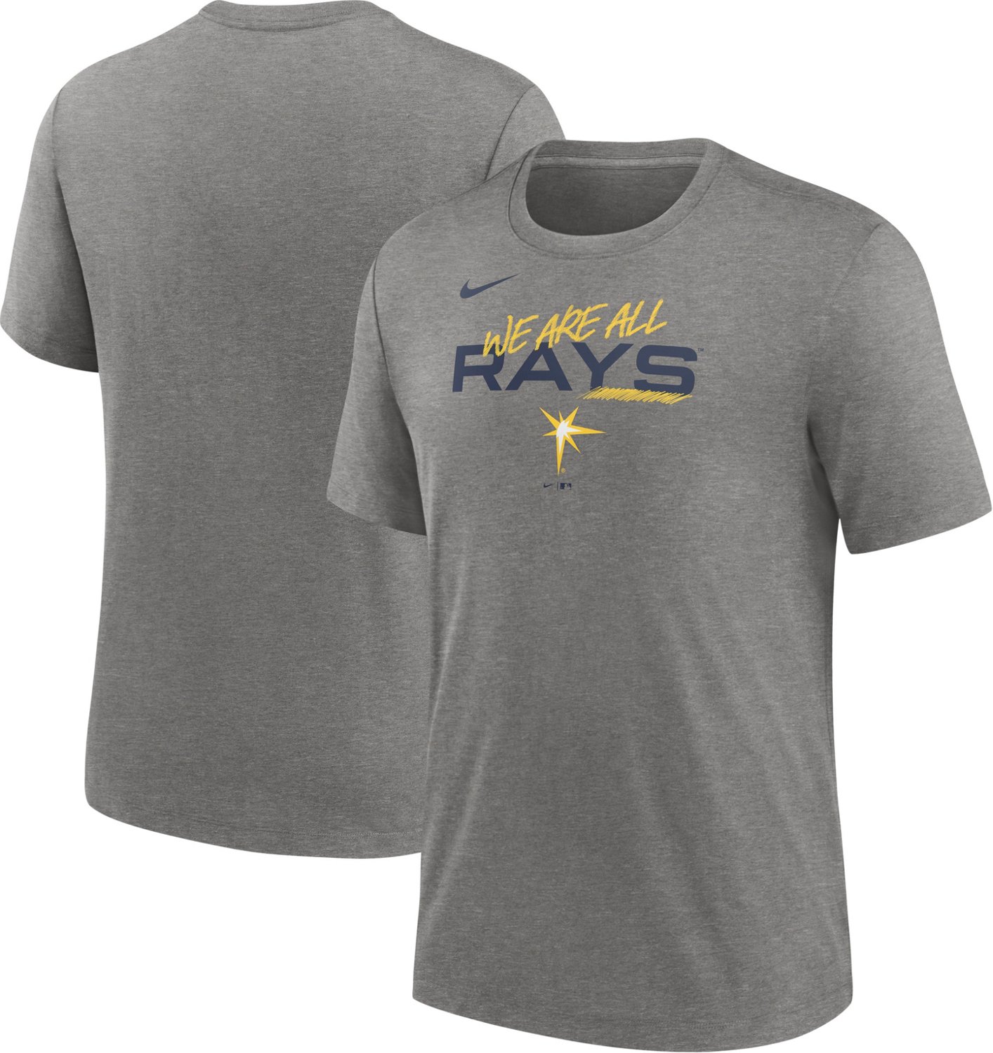 Nike Men's Tampa Bay Rays We Are Team Tribend Tshirt Academy