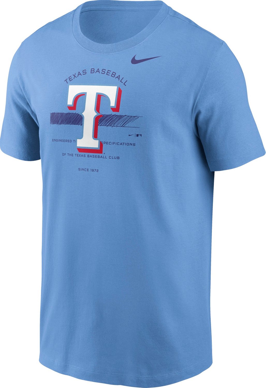 Nike Men's Texas Rangers Over Arch Graphic T-shirt