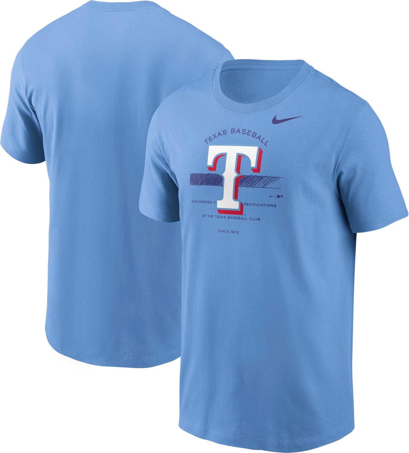 Nike, Shirts, Nike Texas Rangers Dry Fit