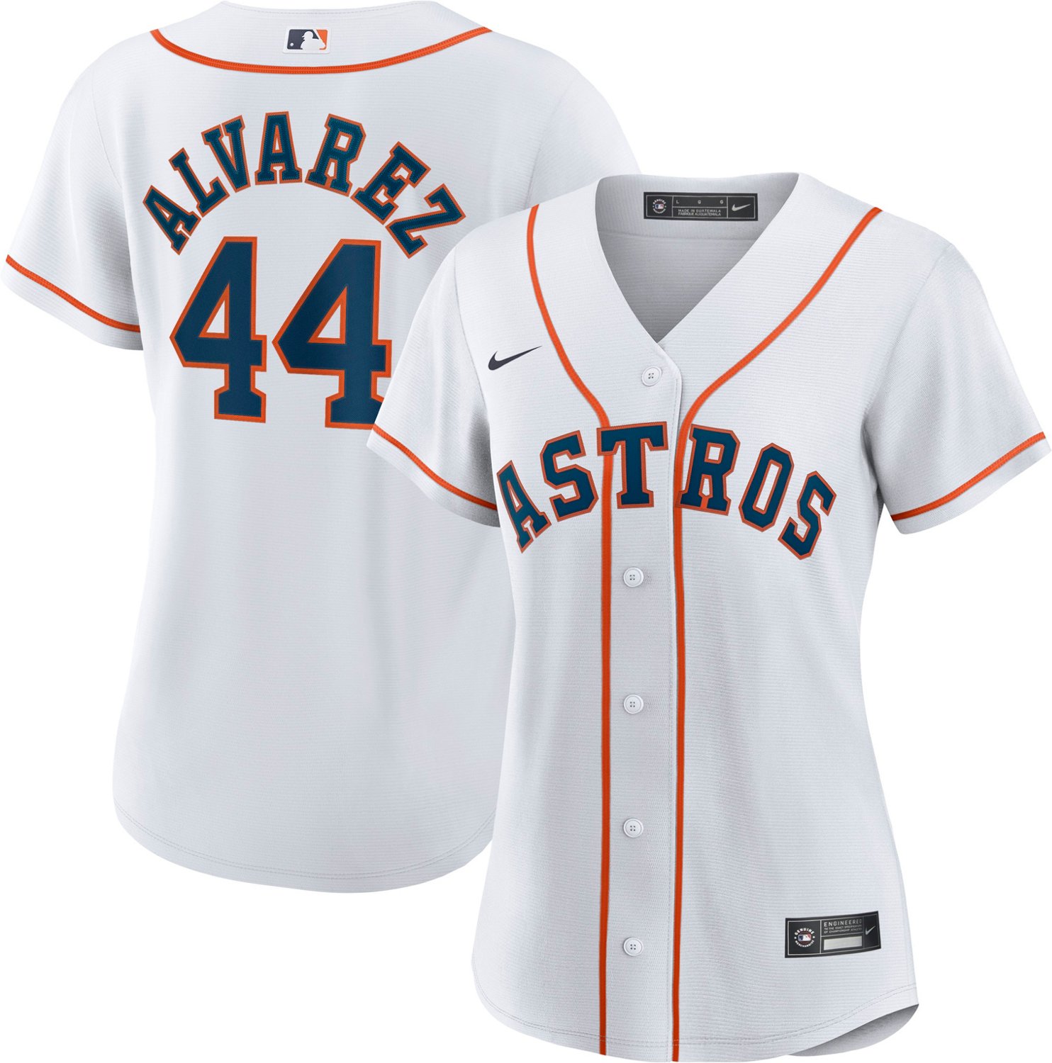 Nike Women's Houston Astros Yordan Alvarez 44 Official Replica Jersey