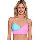 O'Rageous Juniors' Bright Stripes Longline Swim Top                                                                              - view number 1 selected
