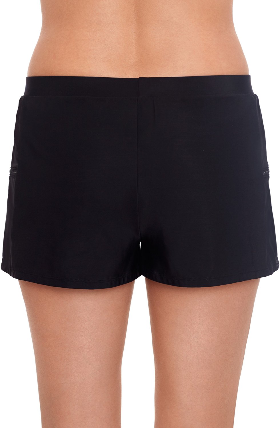 Womens swim shorts with zipper pocket sale