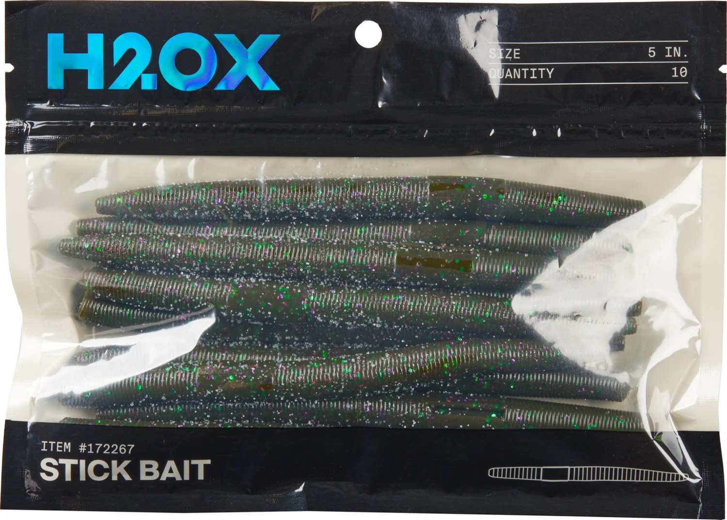 H2OX 5 inch Stick Bait 10 Pack - view number 2