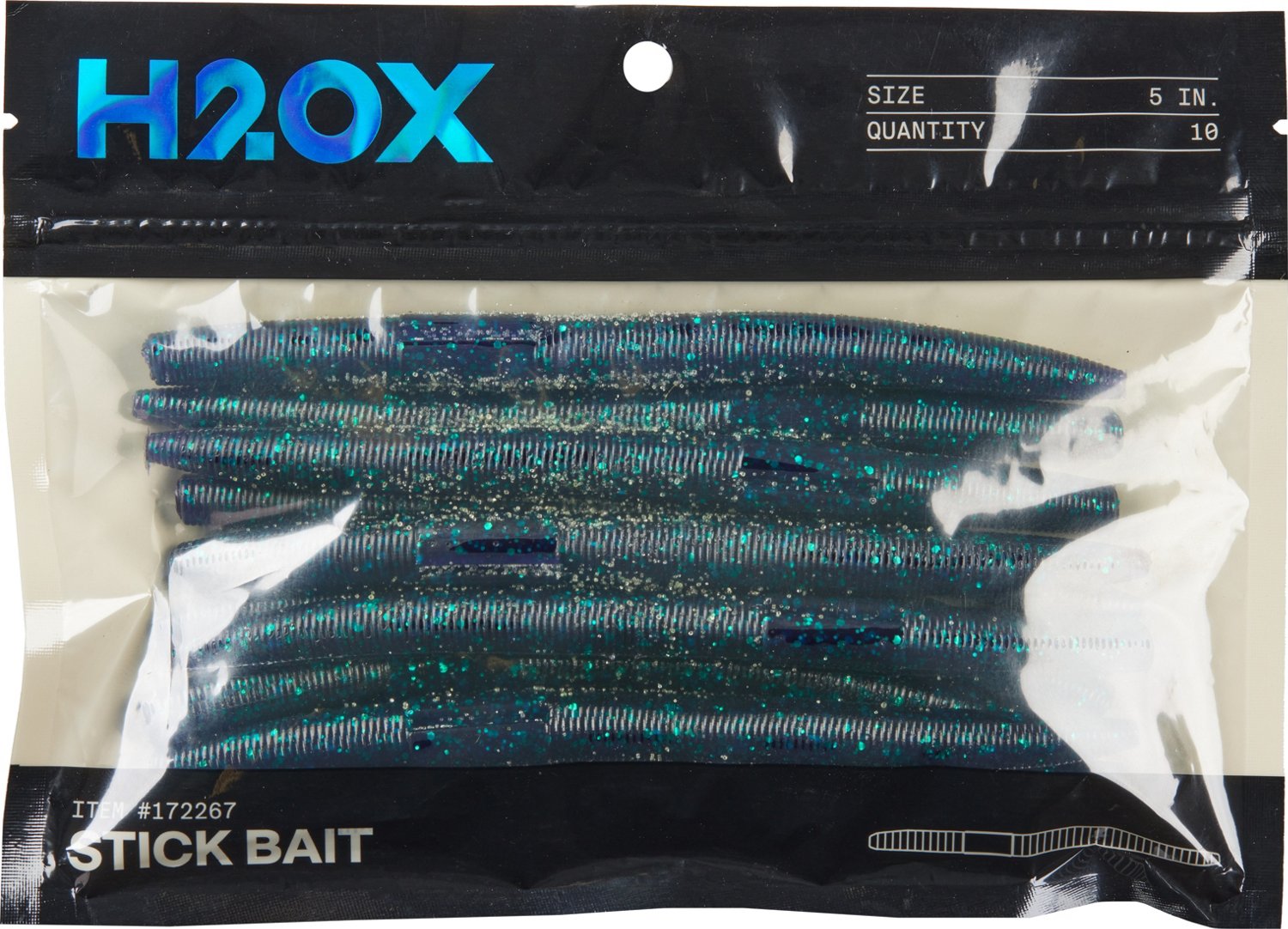 H2OX 5 inch Stick Bait 10 Pack - view number 2