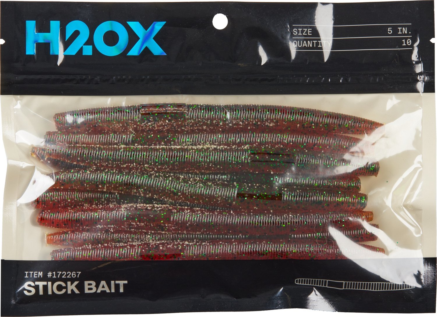 H2OX 5 inch Stick Bait 10 Pack - view number 2