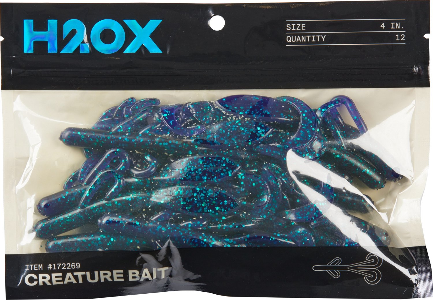 H2OX 4 inch Creature Bait 12 Pack - view number 2