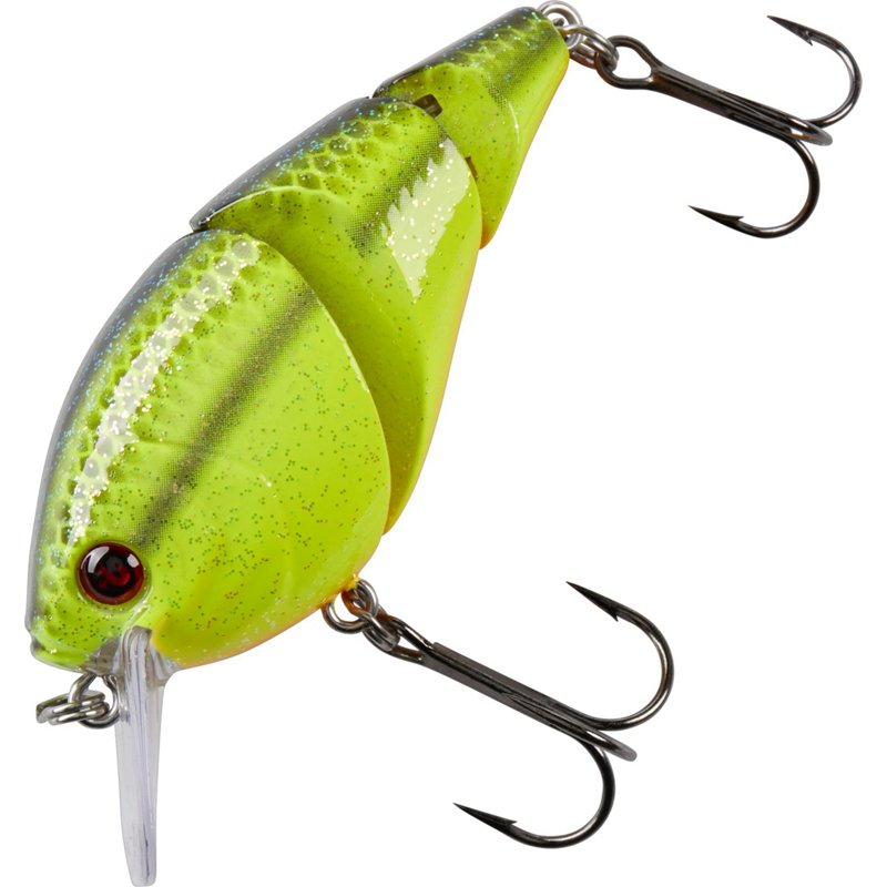 H2OX Premium Jointed Square Bill Bait Chartreuse Shad - Frsh Water Hard Baits at Academy Sports