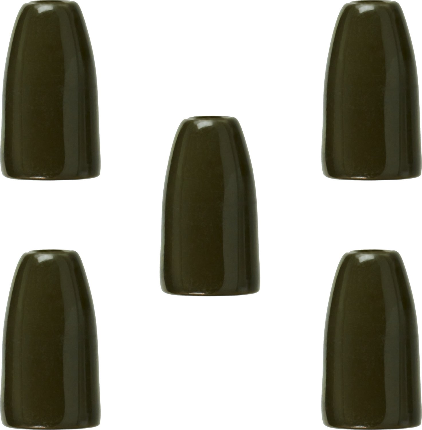 H2OX 1/8 oz Tungsten Worm Weights 5 Pack