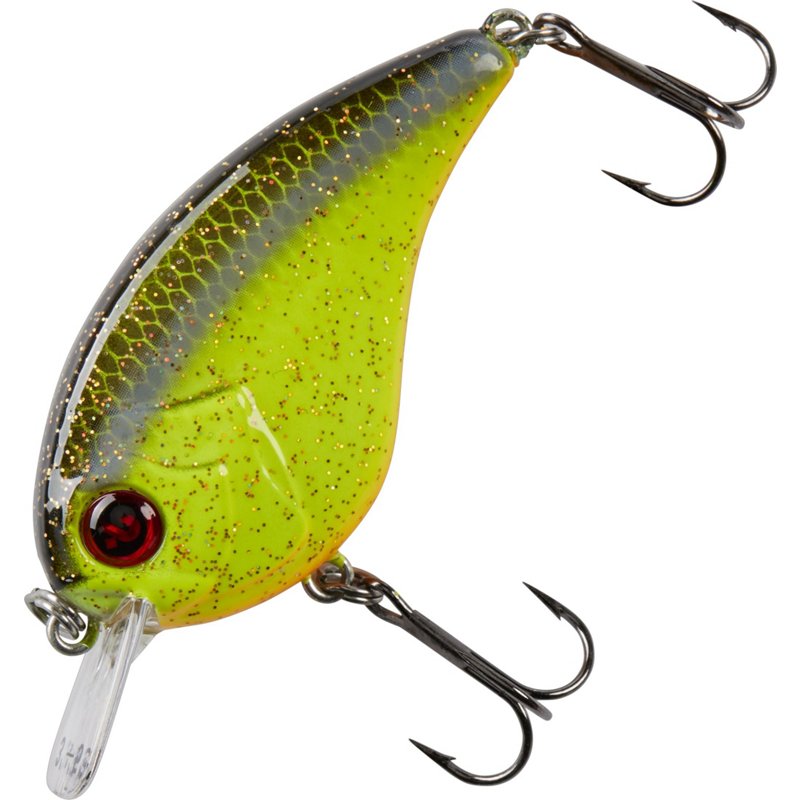 H2OX Shallow Diving Skinny Square Bill Chartreuse Shad - Frsh Water Hard Baits at Academy Sports
