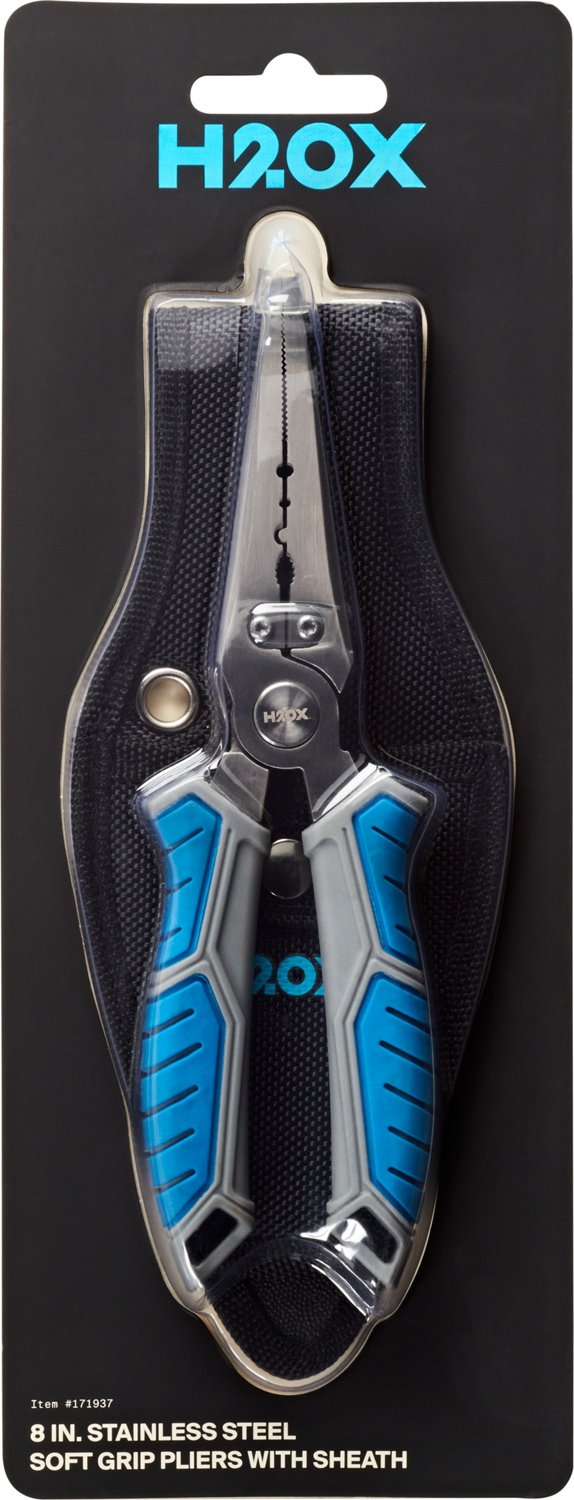 H2OX 8 inch Stainless Steel Pliers With Sheath - view number 2