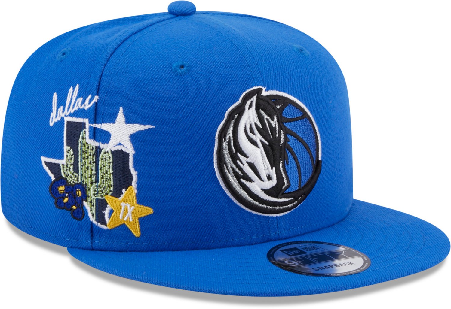 New Era Men's Dallas Mavericks Icon 9FIFTY Snapback Cap