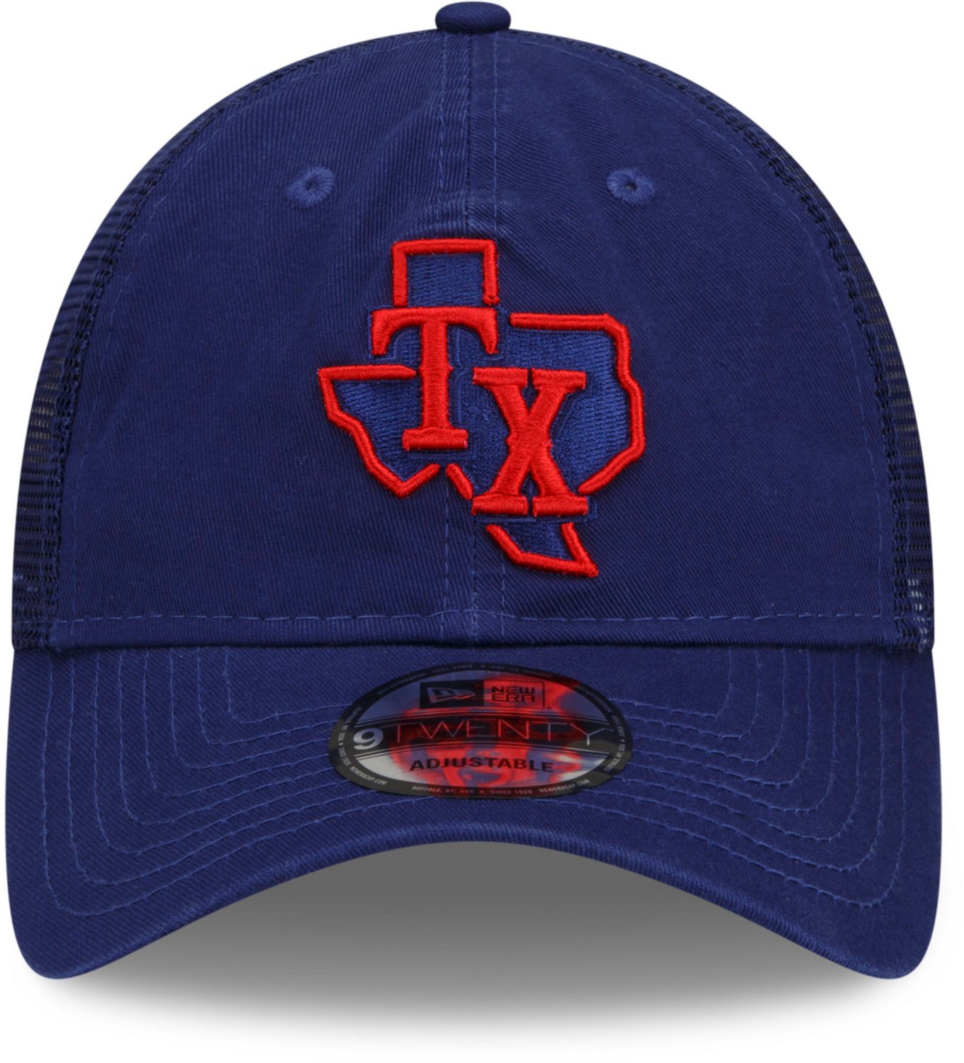 New Era Men's Texas Rangers Batting Practice OTC 9TWENTY Cap                                                                     - view number 2