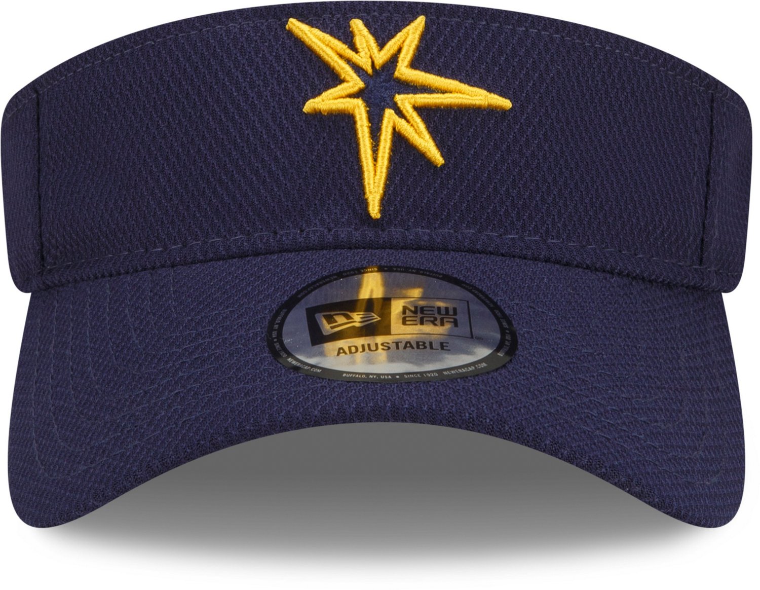 New Era Men's Tampa Bay Rays MLB Batting Practice OTC Visor - view number 2