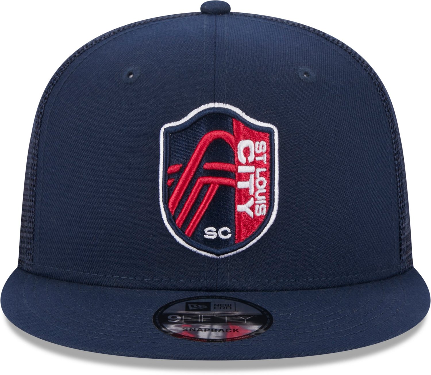 Men's New Era Red St. Louis City SC Heritage The Golfer Snapback Hat