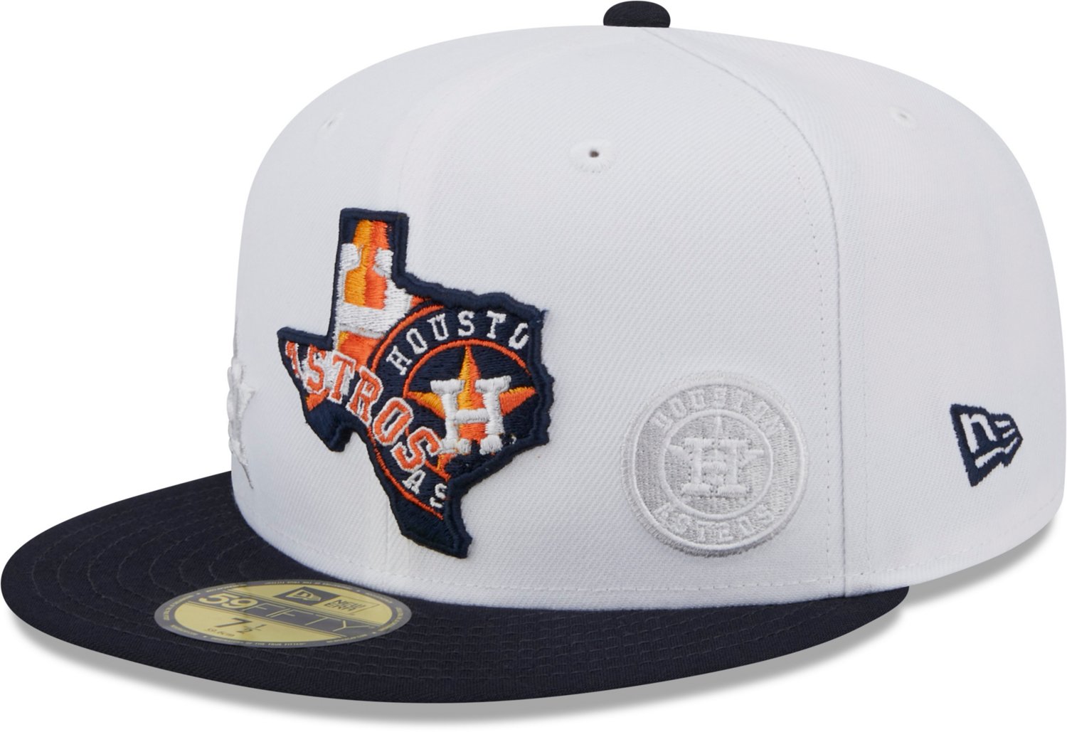 Men's New Era Black Houston Astros Jersey 59FIFTY Fitted Hat