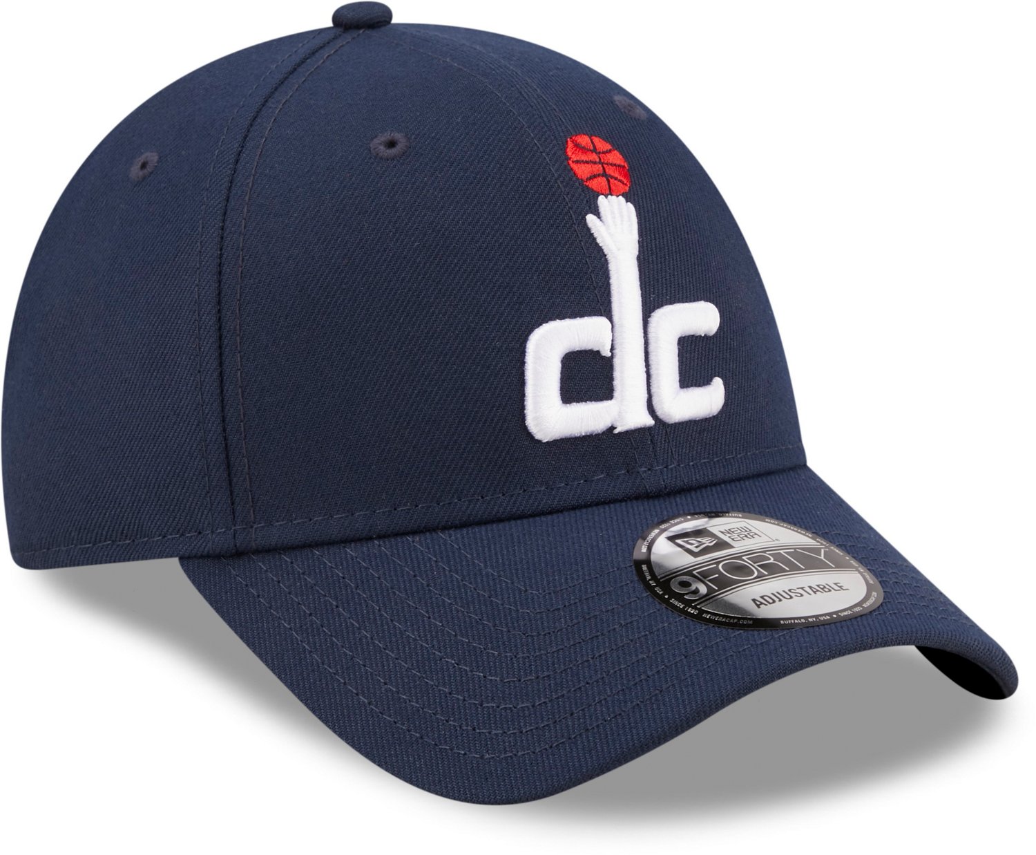 New Era Men's Washington Wizards OTC League 9FORTY Adjustable Cap - view number 3