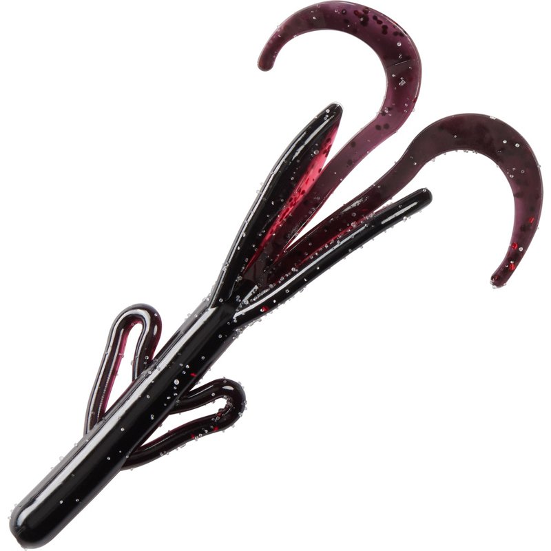 H2OX 4 inch Creature Bait 12 Pack Black - Frsh Wtr Soft Plastic at Academy Sports