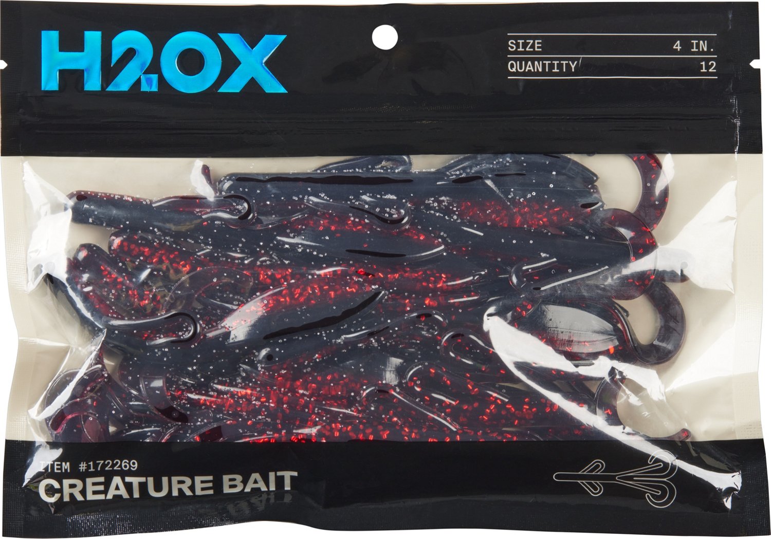 H2OX 4 inch Creature Bait 12 Pack - view number 2