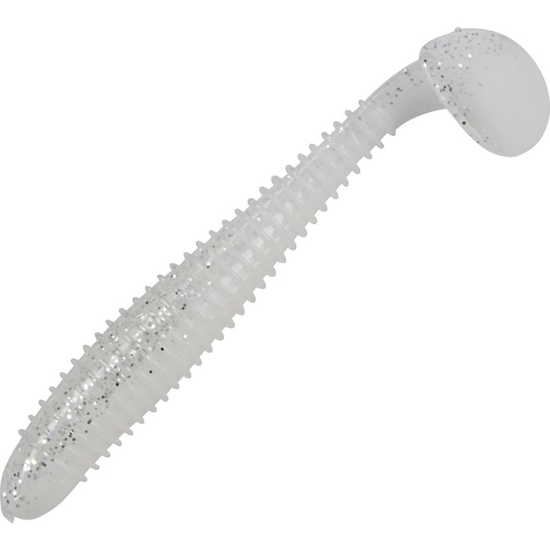 H2OX 3.8 inch X Swimmer Bait 6 Pack White - Frsh Wtr Soft Plastic at Academy Sports
