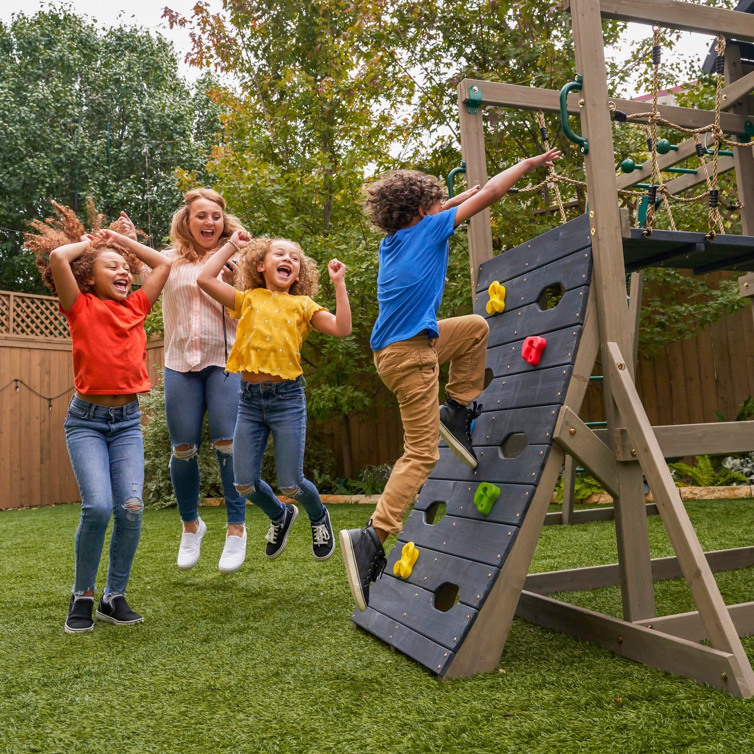 KidKraft Gladiator Quest Swing Set