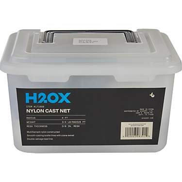 H2OX 4ft 0.75Lb Nylon Cast Net                                                                                                  