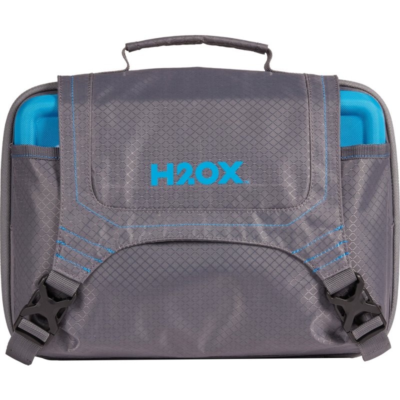 H2OX Ethos Worm Binder Blue/Black, Large - Soft Tackle Bags at Academy Sports