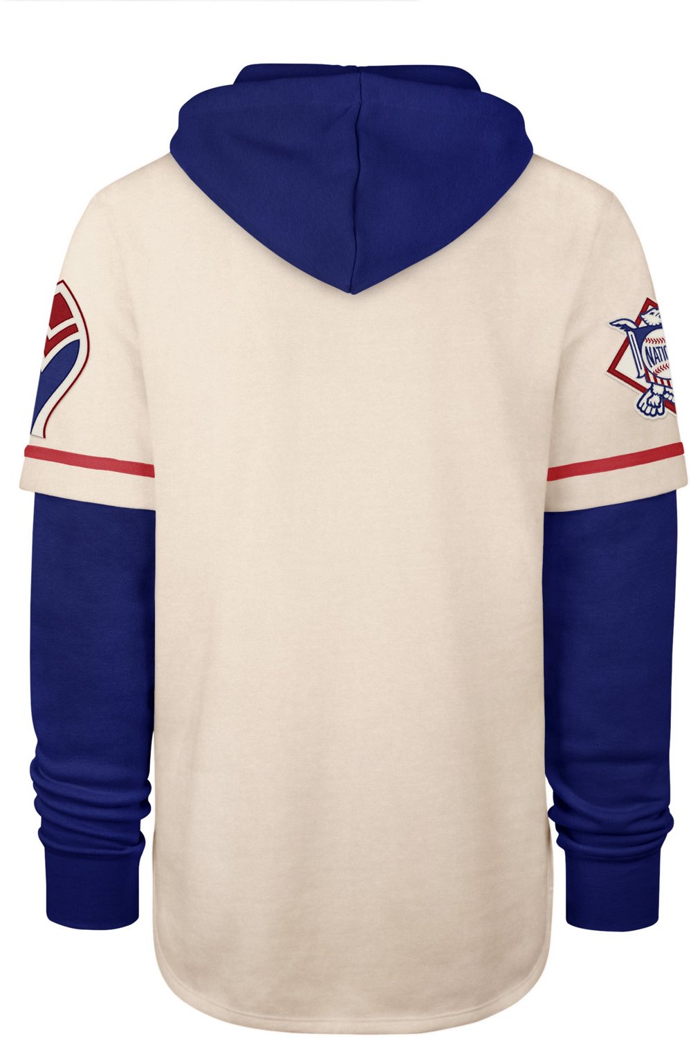 '47 Atlanta Braves Vintage Trifecta Shortstop Pullover Hoodie  - view number 2