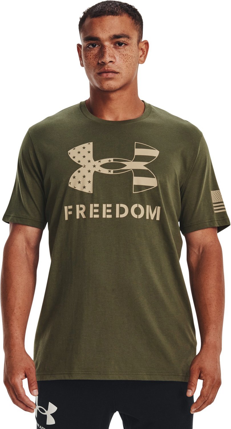 Under Armour Men's New Freedom Logo Short Sleeve T-shirt