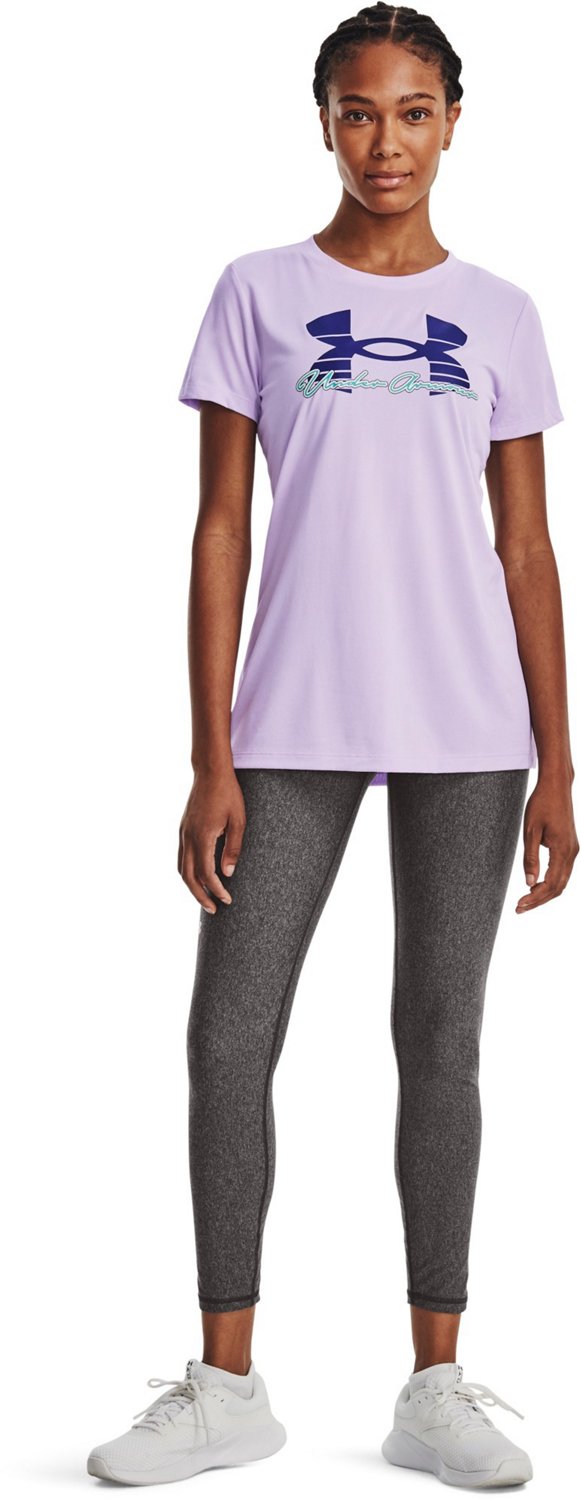 Under Armour Women's Tech Solid Script Graphic T-shirt - view number 3