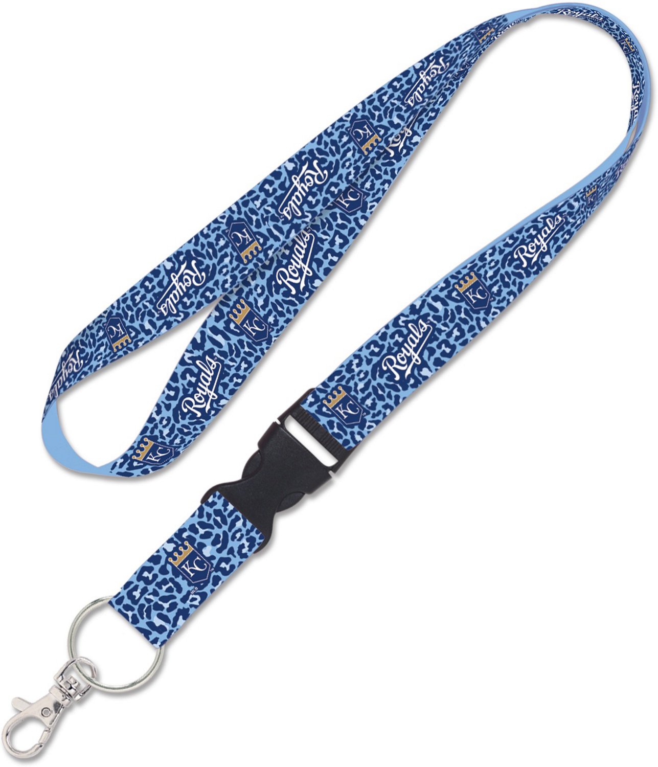 WinCraft Kansas City Royals 1 in Leopard Lanyard with Detachable Buckle ...