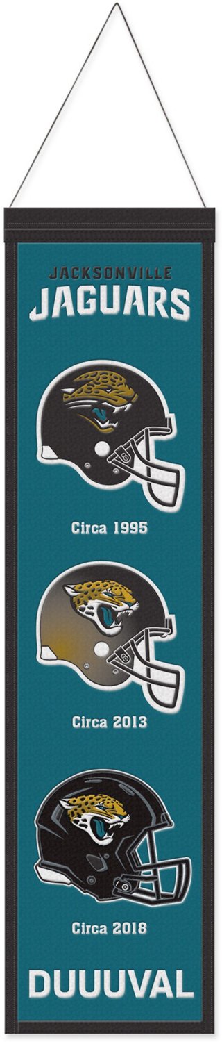 WinCraft Jacksonville Jaguars 8x32in Wool Banner
