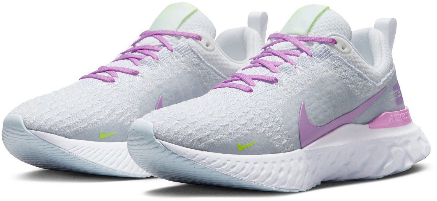 Nike Women's React Infinity Flyknit 3 Running Shoes - view number 3