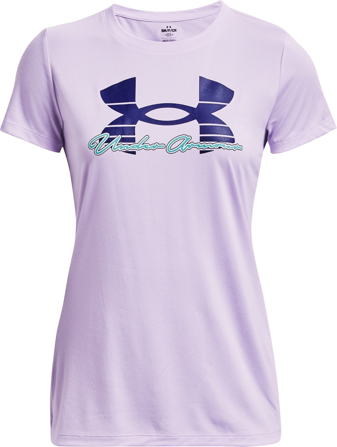 Under Armour Women's Tech Solid Script Graphic T-shirt - view number 5