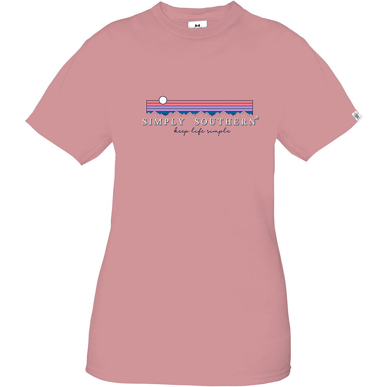 Simply Southern Women's Nature Mountain T-shirt                                                                                  - view number 1