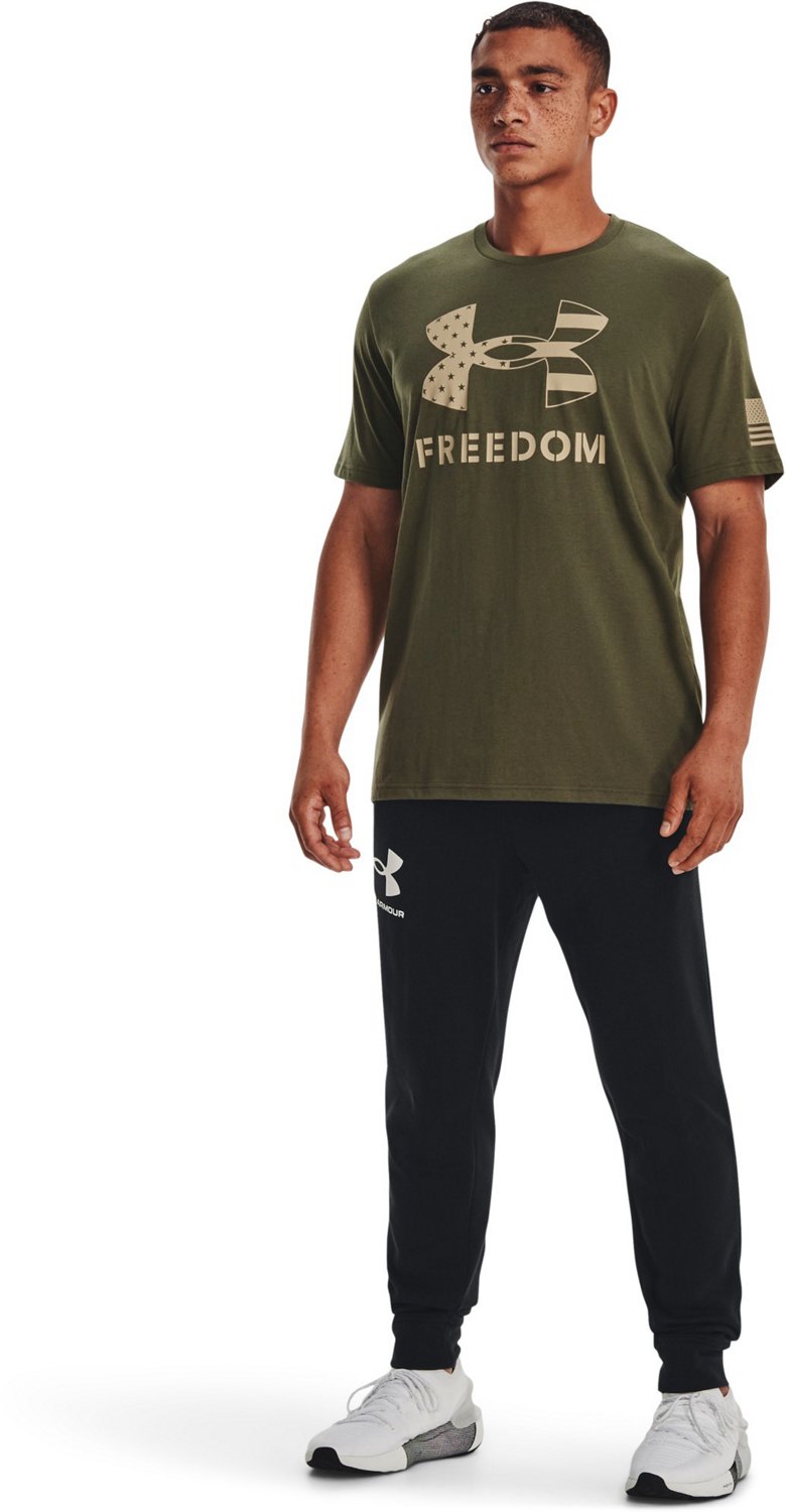 Under Armour Men's New Freedom Logo Short Sleeve T-shirt - view number 3