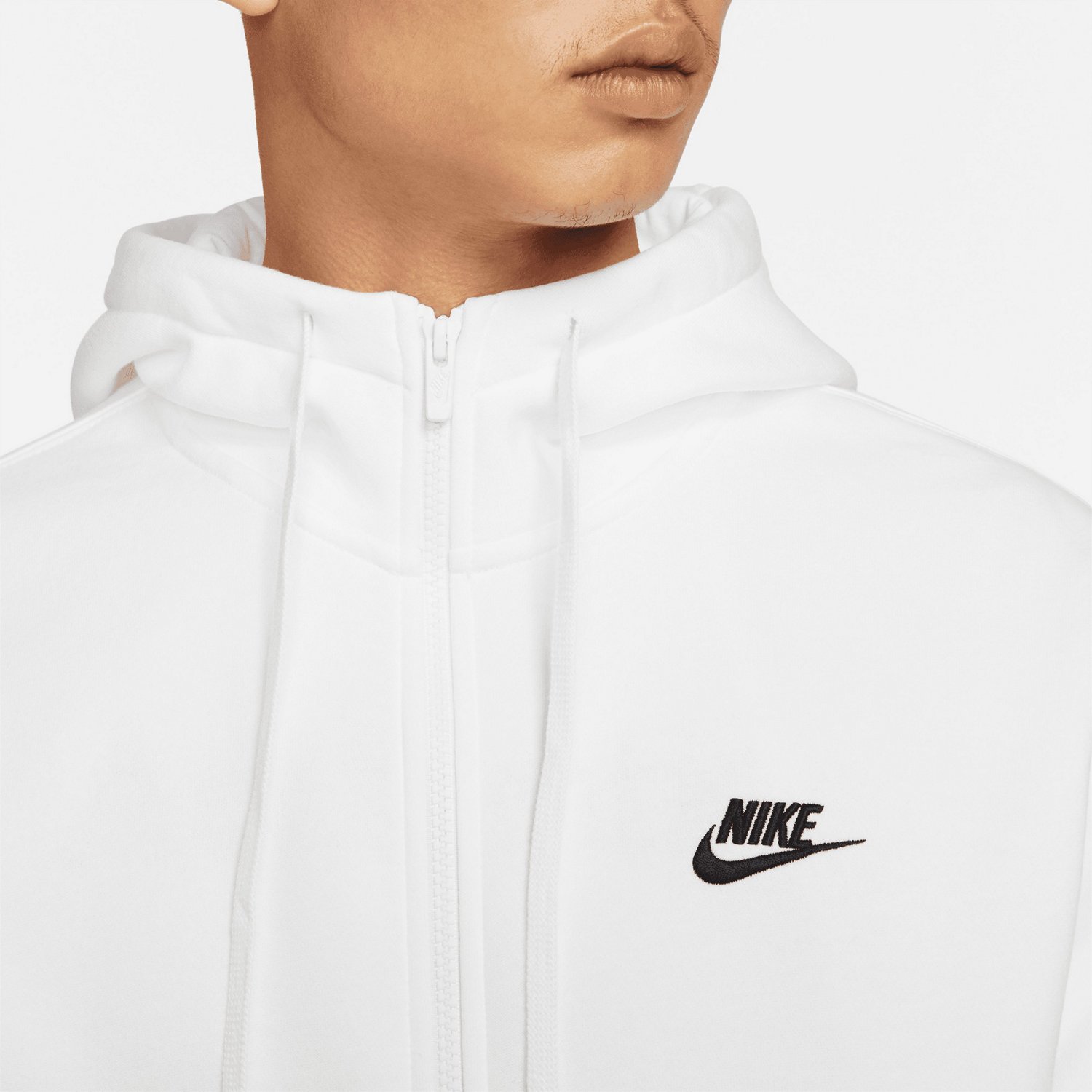 Nike Men's Sportswear Club Fleece Full-Zip Hoodie                                                                                - view number 3