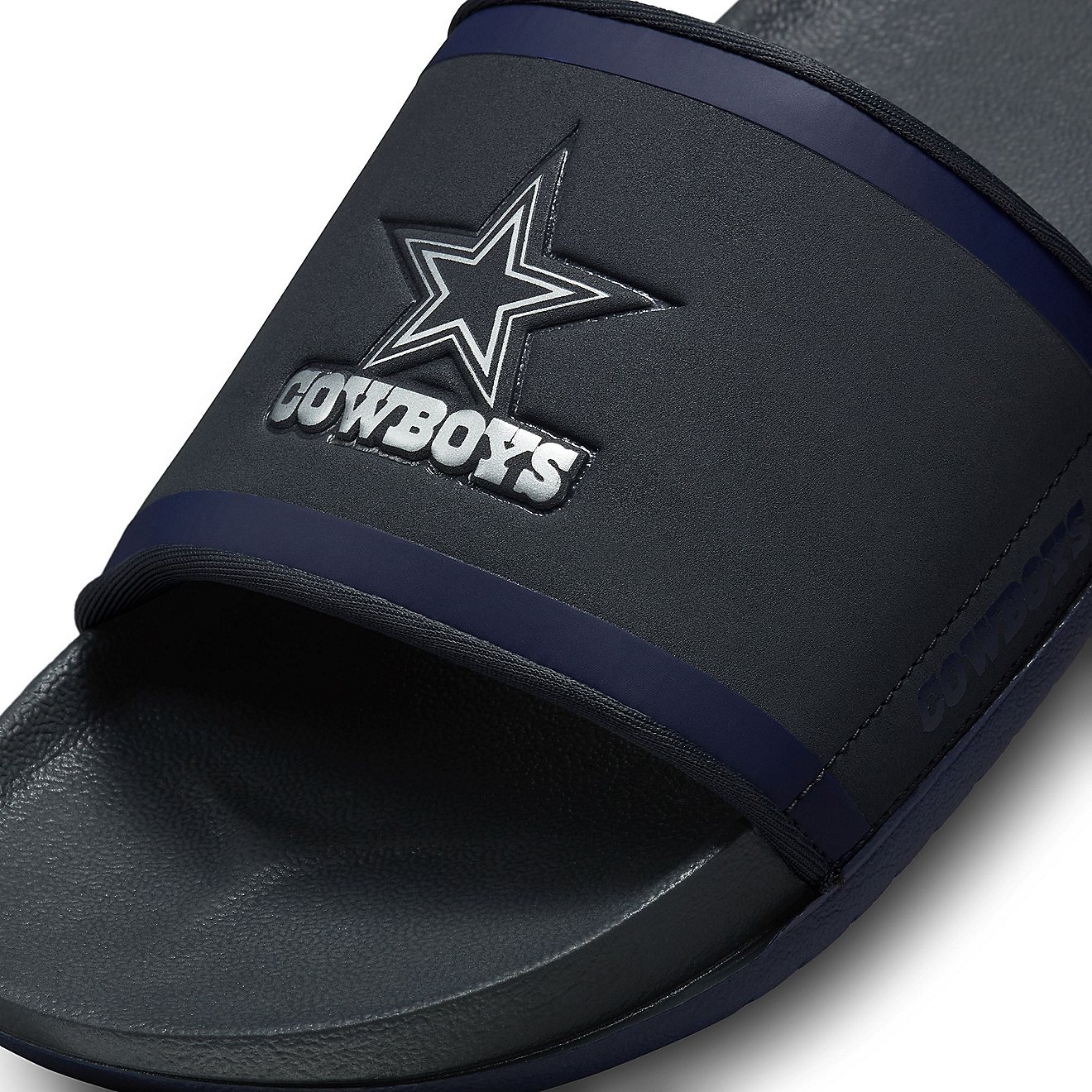 Nike Men's Dallas Cowboys Offcourt Slides                                                                                        - view number 6