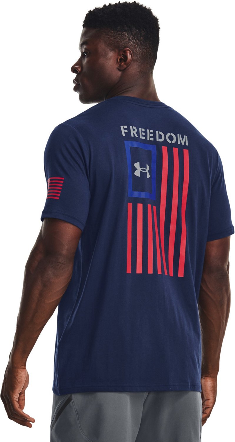 Under Armour Men's Freedom Flag Short Sleeve T-shirt - view number 2