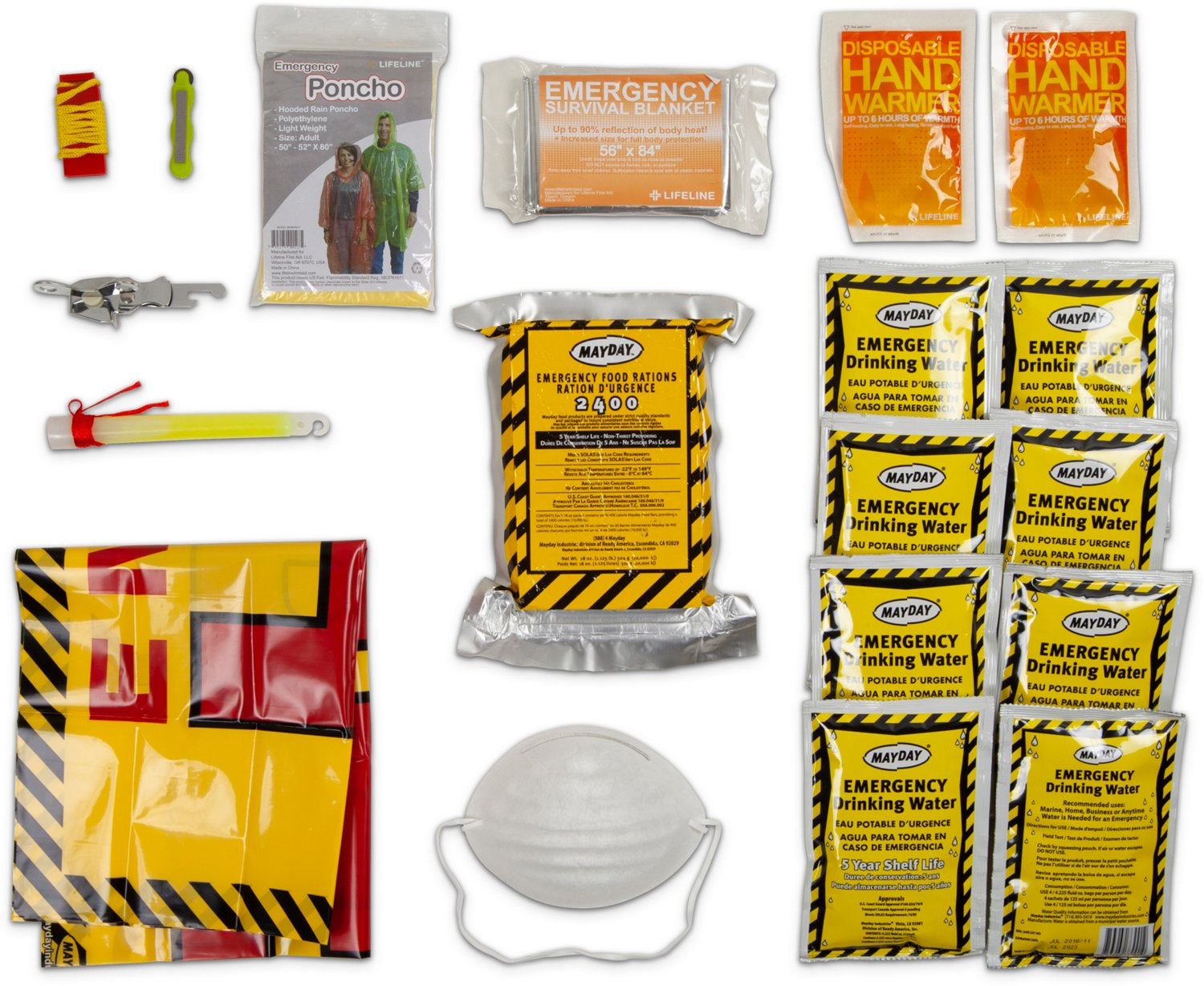 Lifeline Essential Disaster Kit 20-Piece                                                                                         - view number 6