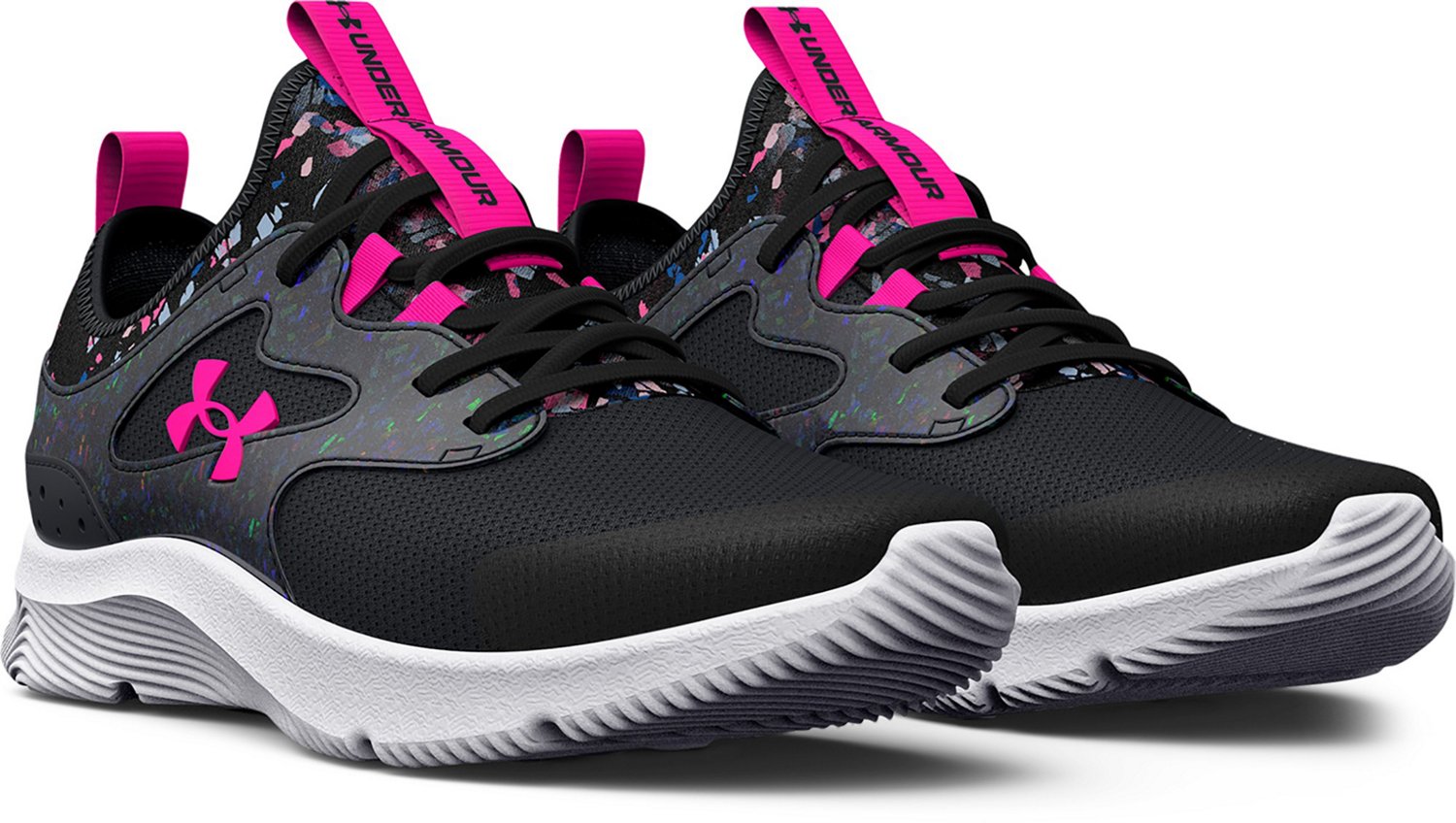 Under Armour Girls' Infinity 2.0 Printed Running Shoes - view number 3